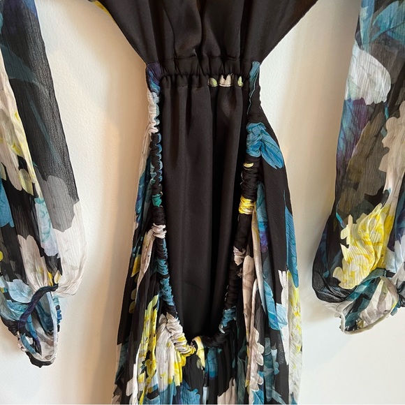 Alice Mccall Wild Frontier Floral Open Back Mini Dress | Size 8 - Picture 14 of 14